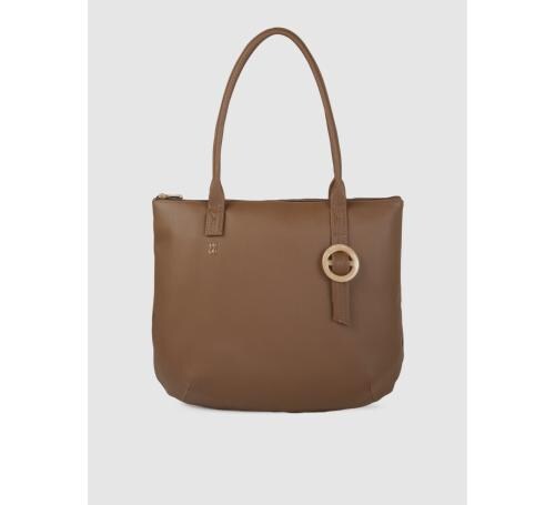 Baggit Women Brown Synthetic Structured Shoulder Bag
