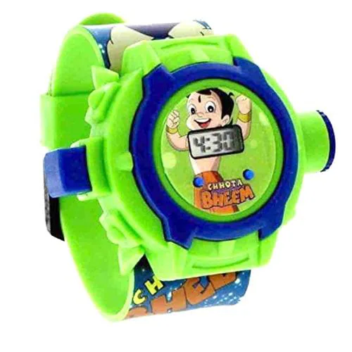 RTK New Chota Bheem Projector Digital Watch For Boys,Girls