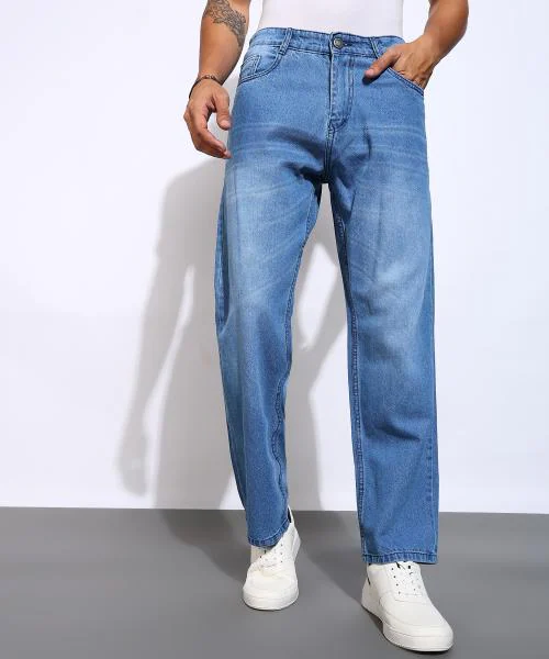 Bwolves Urbanite Denim Blue Straight Fit Jeans