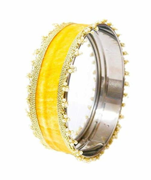 LOOPS N KNOTS Handcrafted Karwa Chauth Decorative Pooja Channi 17.78 x 17.78 x 7.62 cm