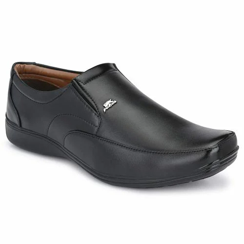 Stylelure Men Black Formal Slip-On Shoes for Men/Best for Office Use