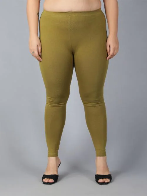 Plus Size Ankle Length Leggings for Women