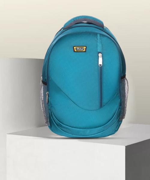 Blubags 40L Polyester Men Fashion School College Laptop Bag (T-Blue)