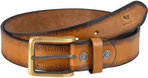 Walrus Tan Genuine Leather Formal Belt