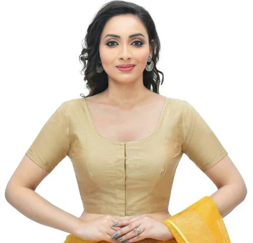 RENE Women Multicolor Woven Design 100% Cotton Blouse