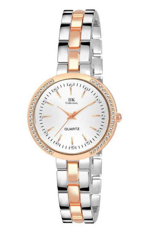 IIK Collection Analogue Silver Dial Women's & Girls' Watch -(IIK-1091W1)