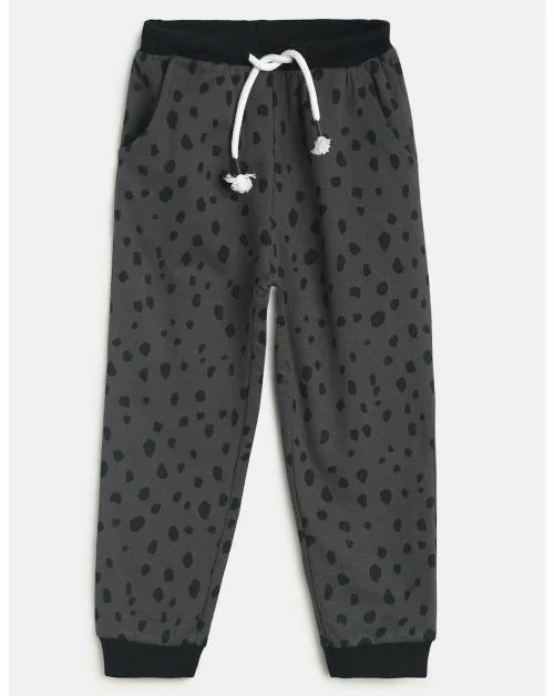 MINI KLUB Kids Boys Regular Grey Knit Jogger