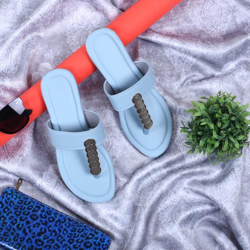 Buy Paduki Blue Flats Online at Best Prices in India - JioMart.