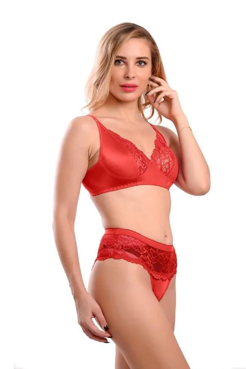 Comffyz Imported Bra Panty Set | Lingerie Set For Women | Daily Wear Bra Panty Set 32B