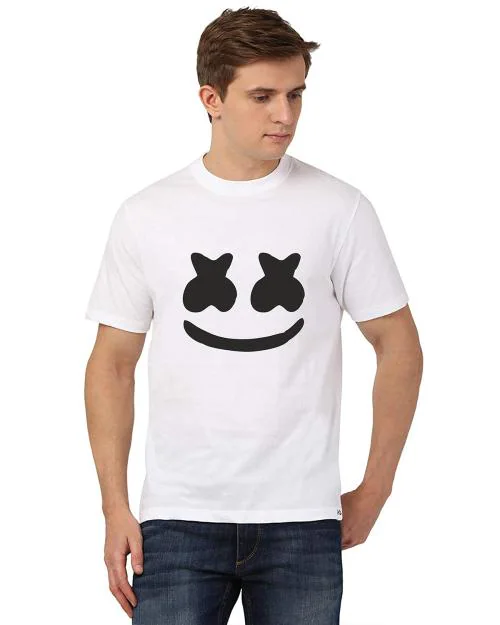 Ansh Fashion Wear Men's Digital Print Tshirt-Grey T-Shirt for Men | Mens T-Shirt | Trendy T-Shirts for Men