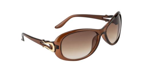 Ochila Gradient, UV Protection Bugeye Sunglasses (M) (For Women, Brown)