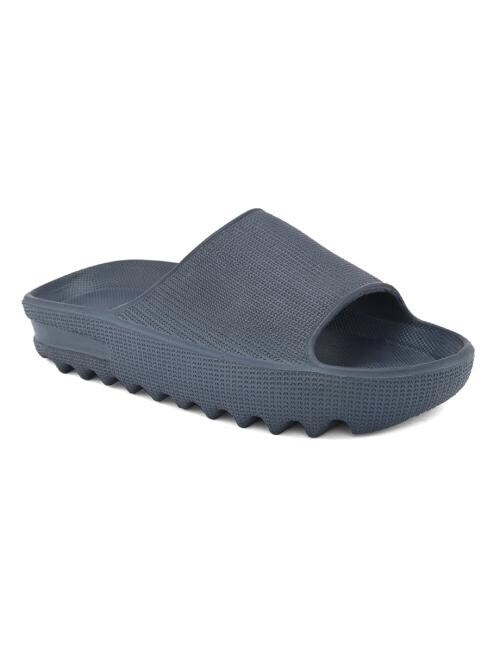 URBAN SHOES Men's Blue Flip-Flops/Slippers