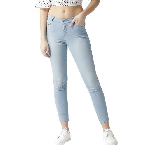 XPOSE Women Light Blue Cotton Jeans (36) l Womens Jeans l Girls jeans l Jeans For Women l Traditional Jeans l Party Wear Women Jeans l