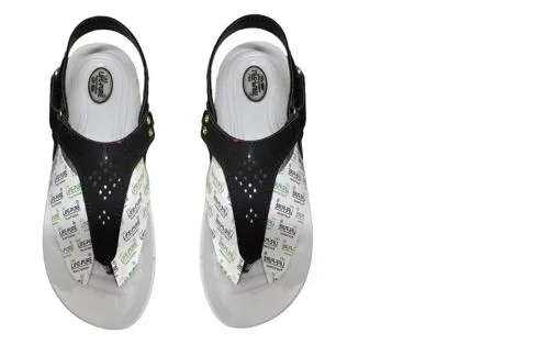 LRS LIFE PURE Fancy Sandals|| Comfortable sandals for women Black
