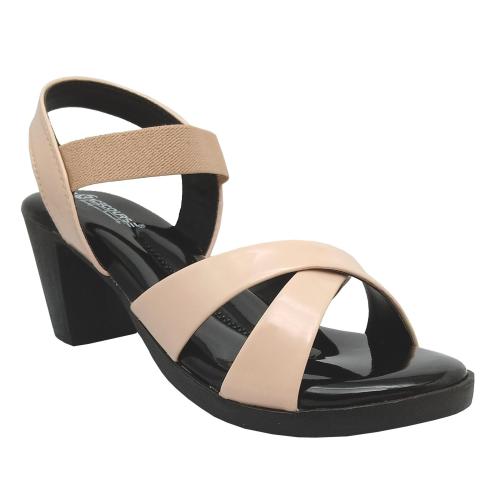 Racecourse Cream Heels for Women