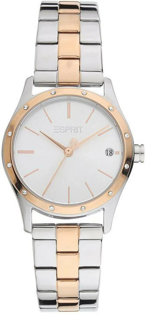 Esprit Analog Silver Watch For Women (Es1L223M0115)