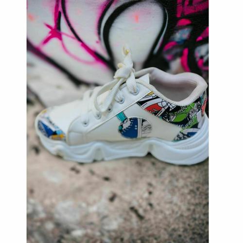 FOOTLOOK TRENDY STYLISH CASUAL SHOES WHITE-SHOES-8