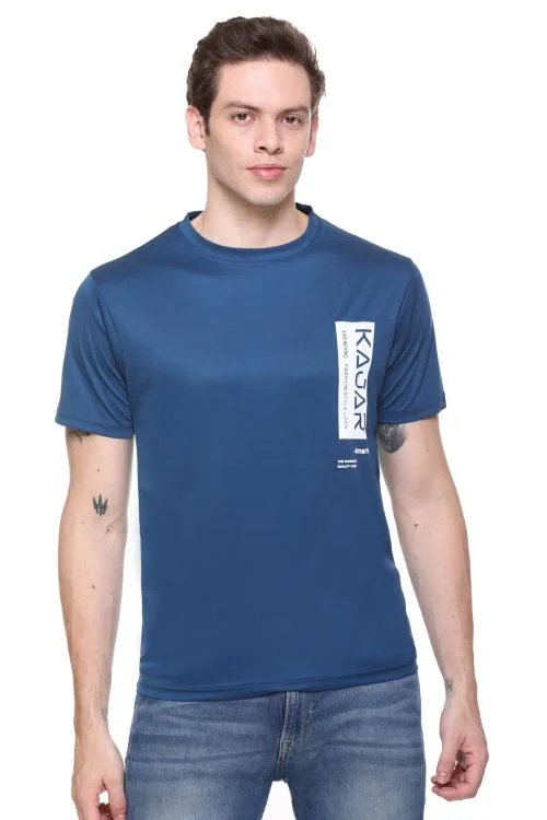 SABYANSHI Dot Knit Fabric Sports Tshirt