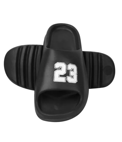 P KOK Men's Classic Ultra Soft Sliders/Slippers with Cushion for Adult | Comfortable & Light Weight | Stylish & Anti-Skid | Waterproof & Everyday Flip Flops for Gents/Boys