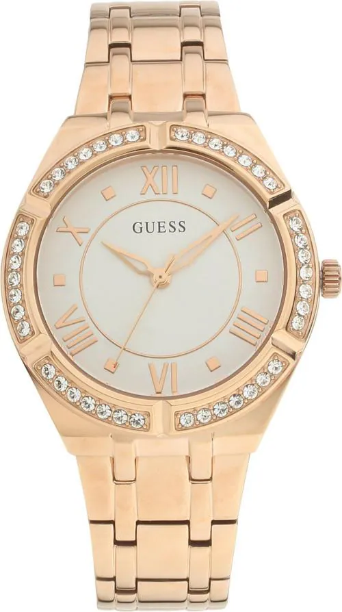 Guess Analog White Watch For Women (Gw0033L3)