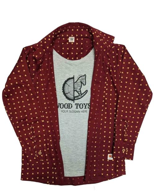 Buy Made in the Shade Boys Maroon Shirts Online at Best Prices in India JioMart.