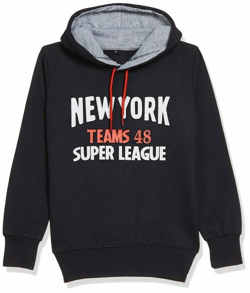 T2F Boys Hooded Cotton Sweatshirt