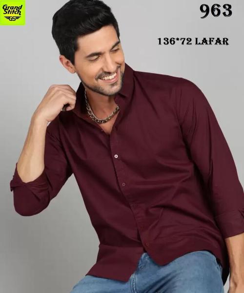 GRAND STITCH MENS LAFFER SHIRT