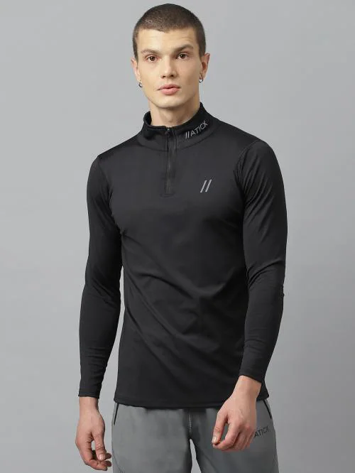 ATICX TICKING BEYOND Men FlexDRY Lycra Compression Full Sleeve T Shirt