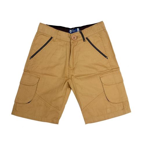 612 League Boys Shorts in Brown Color