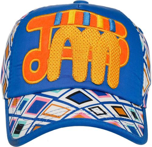 Shop Frenzy Boys And Girls Blue Graphic Print Cotton Blend Kids Cap