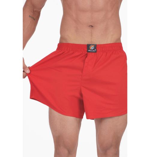 RAWLINE AIRY RED COLOUR MENS BOXER (PACK OF 1)
