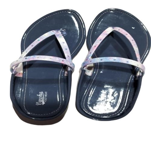 MAYANK CHAWLA Women's Stylish Slip Design Sandals Ethnic Slippers Smooth & Comfortable Traditional Footwear-D1