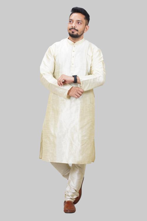 Ochex Men's Silk Kurta Pajama Set