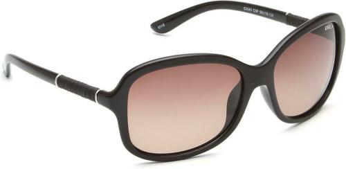 IDEE Polarized Retro Square Women Sunglasses- (56 ,Brown)