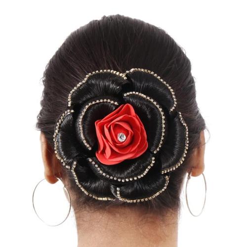 Buy Navmav Black Synthetic Artificial Juda Hair Bun (Girls And Women