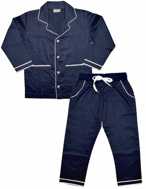 SHOPmOZO Boy's & Girl's Cotton Printed Night Suit Pack of 1