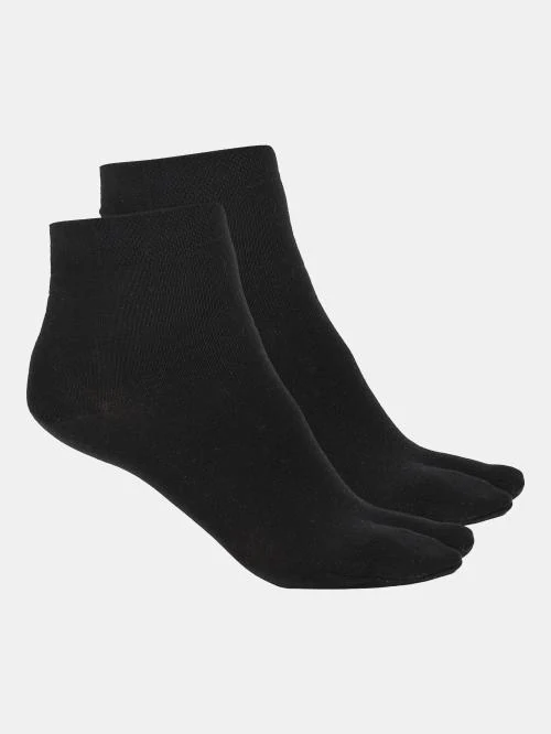 jockey Women Cotton Stretch Solid Ankle-Length Socks