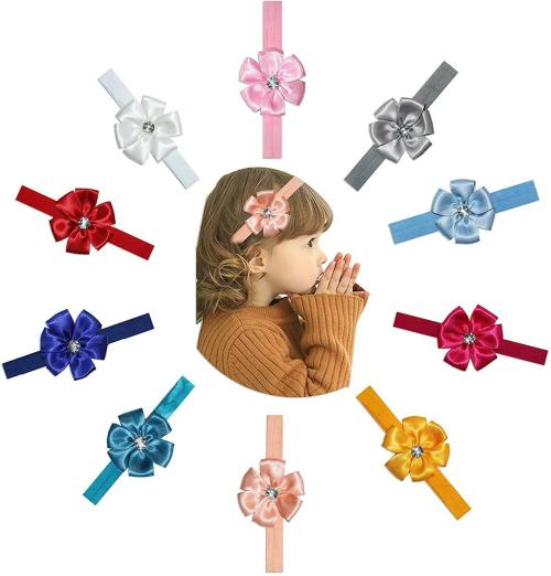 Buy Vaghbhatt Multicolor Chiffon Hair Band Lace Head For Girls (Pack Of