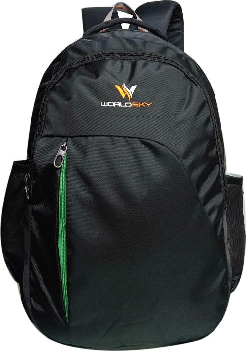 WORLDSKY Men's BagPacks 25 L Backpack (Black)
