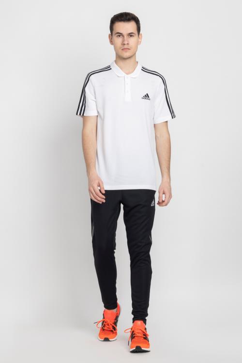 Adidas Men M 3S PQ PS White Sports Polo Shirt