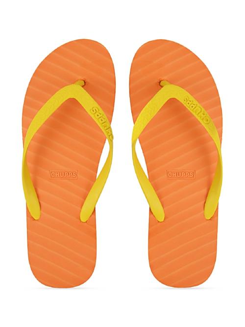 Chupps Women BANANA LEAF Natural Rubber Flip Flops