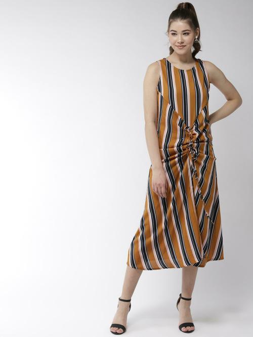 StyleStone Women Multicolor Striped Dress