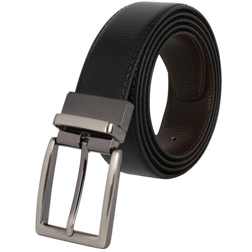 Labnoft Men's Pu Leather Reversible Belt