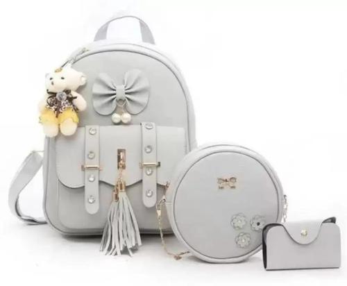 AP ULIKE Small Backpack WOMAN COOLEGE BACKPACK (Grey