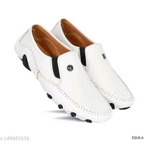 Equila GB Loafers - WHITE