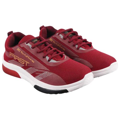 Oricum Sports Shoes For Men|Latest Stylish Sports Shoes For Men|Lace-Up Lightweight (Maroon)(ORI-1835)