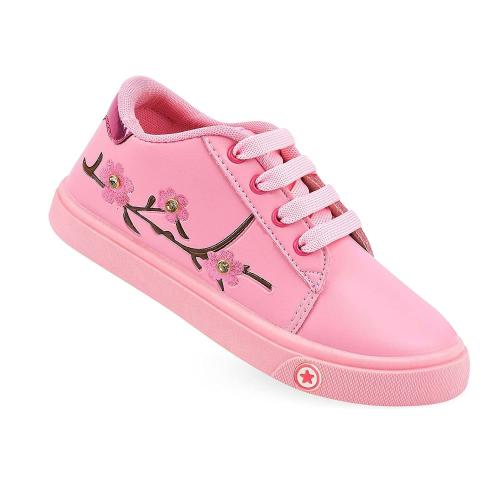 Kats Girls Casual Shoes Pink