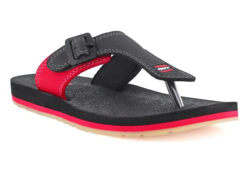 SPARX Black Slippers SFG-594 For Men