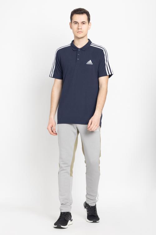 Adidas Men M 3S PQ PS Blue Sports T-Shirts