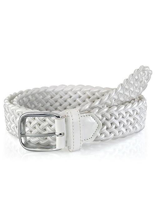 Havy Women White Nylon Elastic Belt